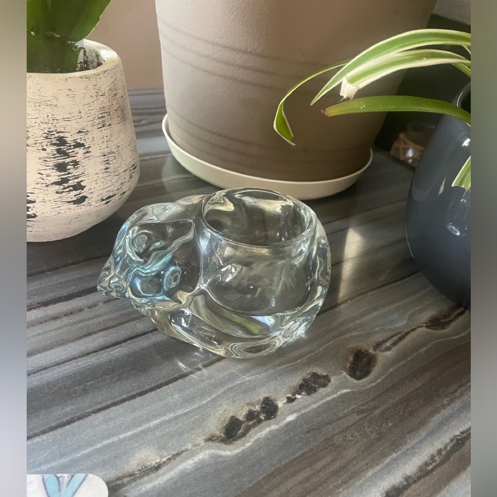 💰 Vintage cat candle holder